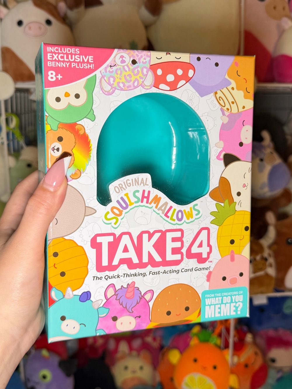 Squishmallows What Do You Meme ‘Take 4’ Card Game (Cards + Box only)